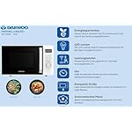 MD-FC206SW Solo-Mikrowelle, 20 L, 700 W Leistung, 8 Automatikprogramme, 5 Leistungsstufen, Timer, Weiß – Bild 5