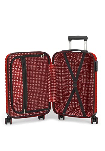 Mala de Bordo do Mickey Vermelha com Rodas 360 by Luxcel Ref.10350