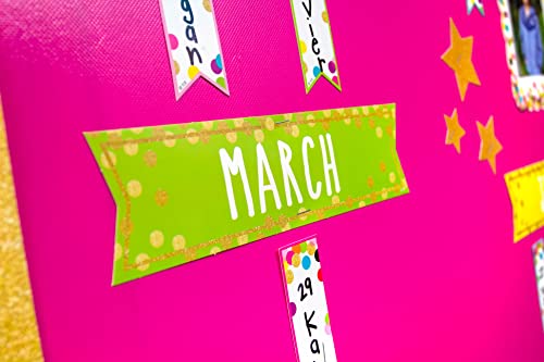 Image of Confetti Let's Celebrate Birthdays Mini Bulletin Board (Pack of 2)