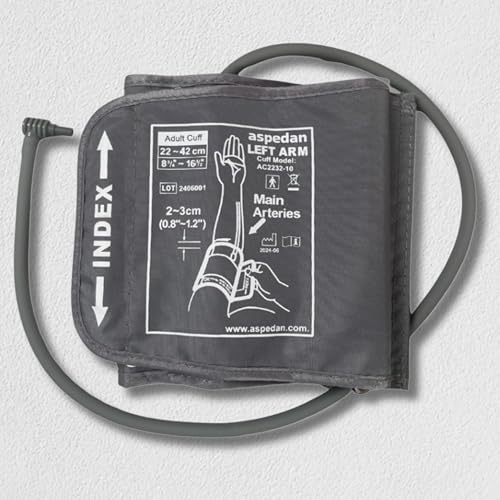 Brassard supérieur du bras large 22-42cm confortable pour Aspedan TMB-2284-B