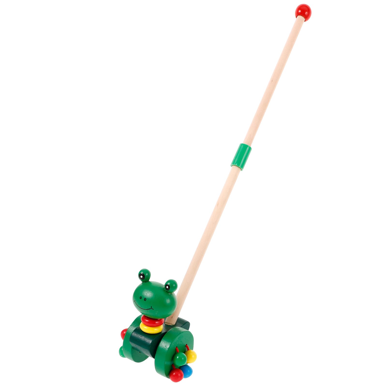 NUOBESTY Baby Frog Walker: Pushing & Pulling, Learning Balance, Toddler Toys