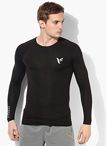 Image of Zexer ens Stretchable Gym and Sports Wear Tshirt for Men | Bodyfit Skinny Tshirt for Gymming and Sports | Gymming Tshirt by (Large)