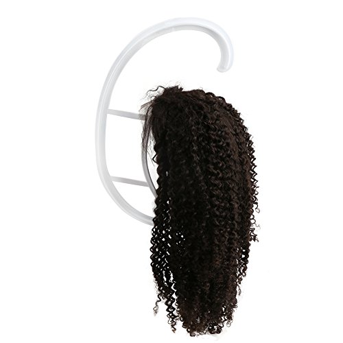 2 Pack Multifunctional Wig Hanger, Portable Wig Stand Holder for Wigs and Hats, Collapsible Wig Dryer Tool (White) by Bella Hair - Thumbnail 5