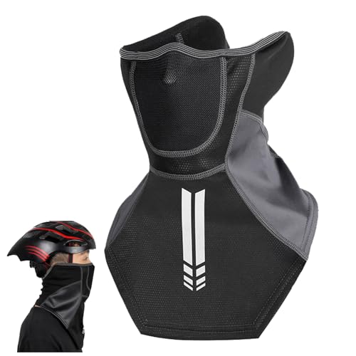 サイクリング用ネックゲイター - 防塵ヘッドギア - ネックウォーマー 冬用 フェイスマスク - ハイキング アイススケート スノーボード 通勤用 女性 大人 高齢者 ティーンズ向け