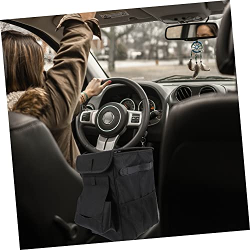 Poubelle de voiture étanche et compacte à fixation rapide - 2