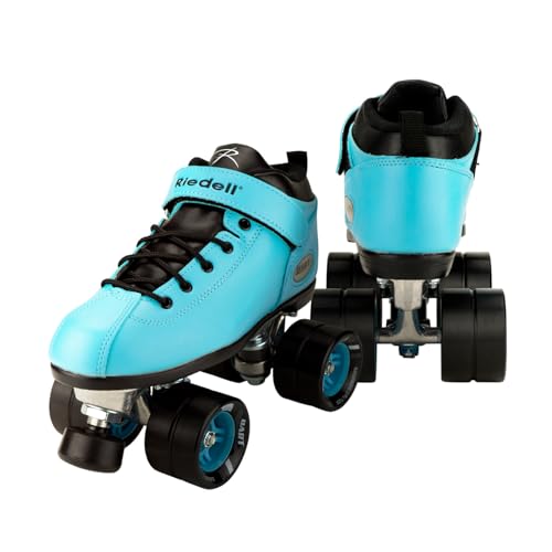 Riedell Dart Roller Skates for Men and Women - Colorful, Ultra-Durable...