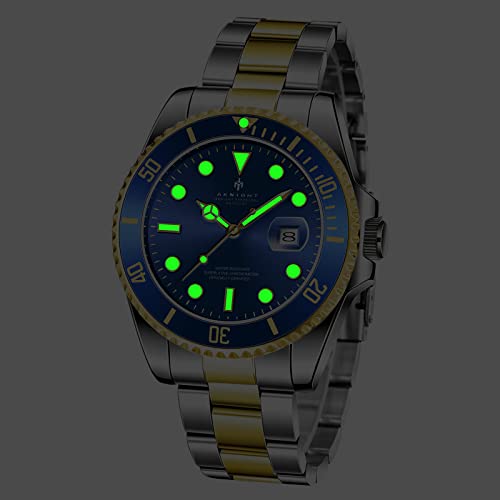 BENYAR - Stylish Wrist Watch for Men, Genuine Stainless Steel Strap, Perfect Quartz Movement, Waterproof and Scratch Resistant, Analog Quartz Business Watches, Best Mens Gift. - Image 6