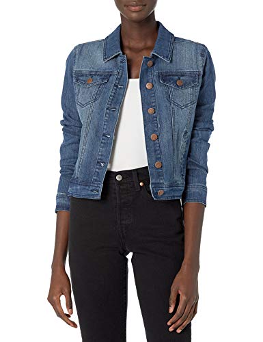 JOUJOU Women's Jacket, Dark Wash, M