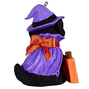 Hallmark Keepsake Halloween Ornament 2022 Year-Dated, Puppy Love Howl-O-Ween Hallmark Keepsake Halloween Ornament 2022 Year Dated Puppy Love Howl O Ween