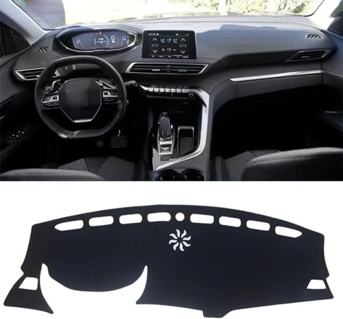 ZADIKO Armaturenbrett Abdeckung Matte für Peugeot