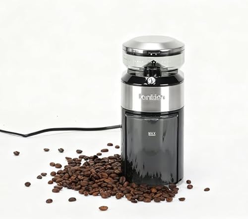 Lonkion Burr Coffee Grinder Electric - Adjustable with 28 Grind Settings