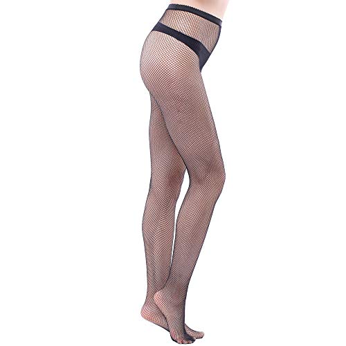 Image of EVERSWE High Waist Fishnet Tights, Thigh High Suspender Stockings