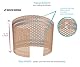 sesto senso Oberschenkelbänder Anti-reibung Luftige Atmungsaktive Sexy Elastische mit 4 Silikonstreifen hautfarben Beige 60-65 M