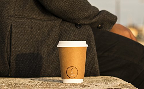 Tazze per caffè usa e getta, con coperchi (340,2