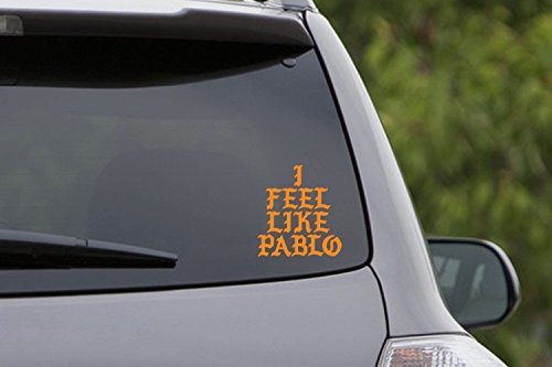 LA DECAL I Feel Like Pablo Logo K. West 6