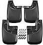 A-Premium Set of 4PCS Mud Flaps Splash Guards Mudguards Mudflaps with Hardware Kits Compatible with Toyota Tacoma 2005-2015 Pickup, (with Fender Flares), Front and Rear (Driver & Passenger Sides)