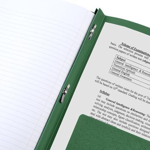 Image of Five Star 2-Pocket Folder,Plastic Folder with Stay-Put Tabs and Prong Fasteners,Holds 8-1 /2 inch x 11 inch Paper,Black,Fire Red,Forest Green,Pacific Blue (38048),(Pack of 24)