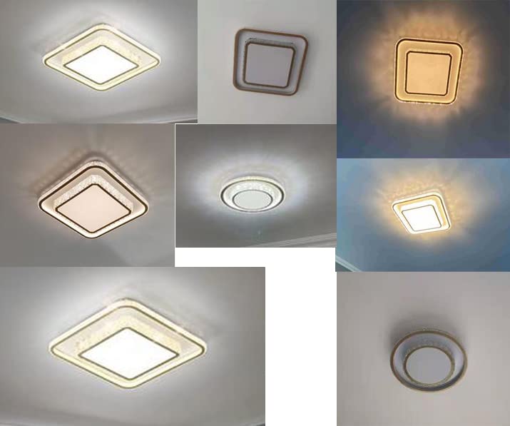 LED Deckenleuchte Mit Sterneneffekt, Fernbedienung, Produktbild-Vorschau 2