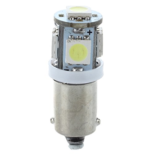 SODIAL (R) 20X T11 BA9S T4W H6W 363 Bianco 5 LED