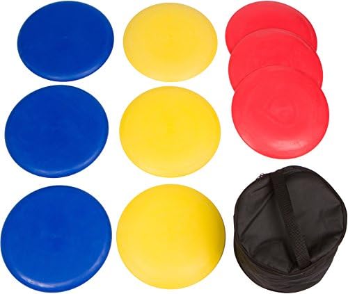 9-Piece Disc Golf Set with Carry Bag by Trademark Innovations