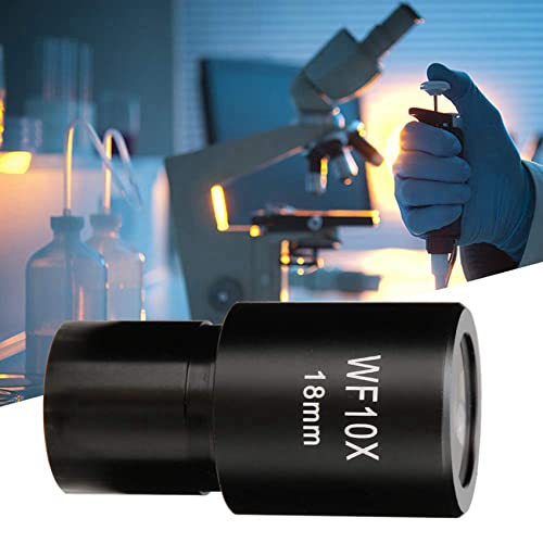 Oculaire de microscope 10X professionnel avec optique grand angle de 18mm de précision - 6