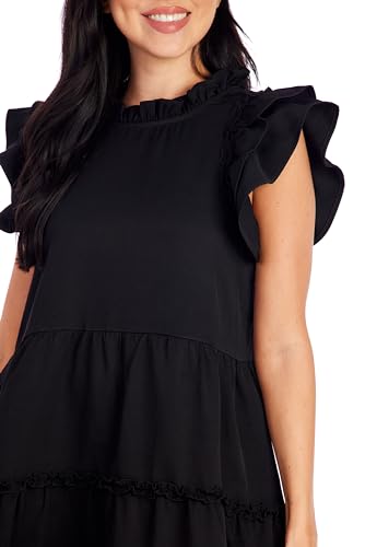 Image of Mud Pie Women's Mud Pie Women's Pope Ruffle Dress
