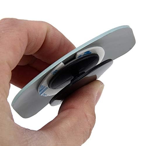 Image of Blind Spot Mirror, 360 Adjustable, Convex Glass, Waterproof, Universal Fit for Cars & SUVs, Black (3R-054)