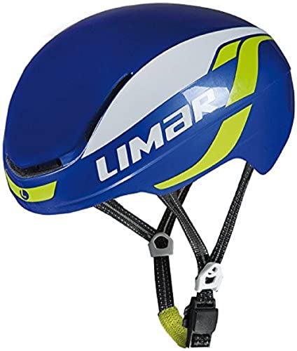 Limar 290010 Casco 007, Multicolor, Talla L, 54-61, Unisex, Blau/Weiß/Grün, 54-61 cm