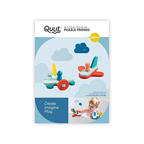 Quutopia Puzzle Friends Up In The Air, Blue, Yellow, White