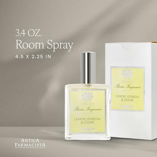 Image of Antica Farmacista Room Spray - Elegant House Spray - Long-Lasting, Room Fragrance - Luxury Gift for Housewarming - Lemon, Verbena & Cedar, 3.4 fl oz