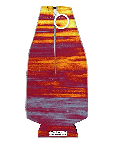 TooLoud Ocean Sunset Abstract Collapsible Neoprene Bottle Insulator All Over Print