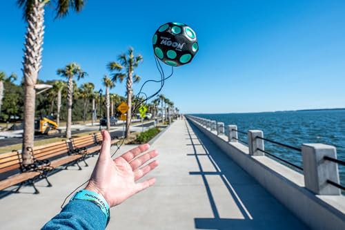 Waboba Bounceback x Returning Moon Ball - Leicht zu Greifen, Blau - (60 mm), Einheitsgröße