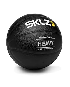 SKLZ Weighted Training Basketball, 29.5" - 3-lb Heavy Training Ball - Black, Quality Faux Leather Construction - Durable & Wear-and-Tear Resistant Dribbling Trainer for Indoor or Outdoor Use product image