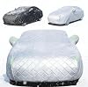 Funda para auto protectora contra granizo para Kia Sonet 2021-2026, de 5 capas reforzada y acolchada, con cremallera en puerta y tira reflectante, protección contra polvo 2