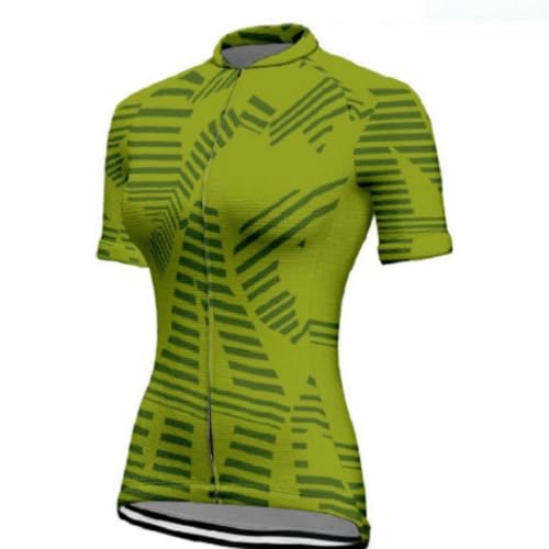 Maillot de cyclisme femme respirant à fermeture éclair pour vélo VTT et route