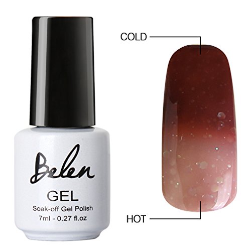 Belen Chameleon Thermal Colour Changing Gel Polish Soak Off Nail Art Manicure 9041