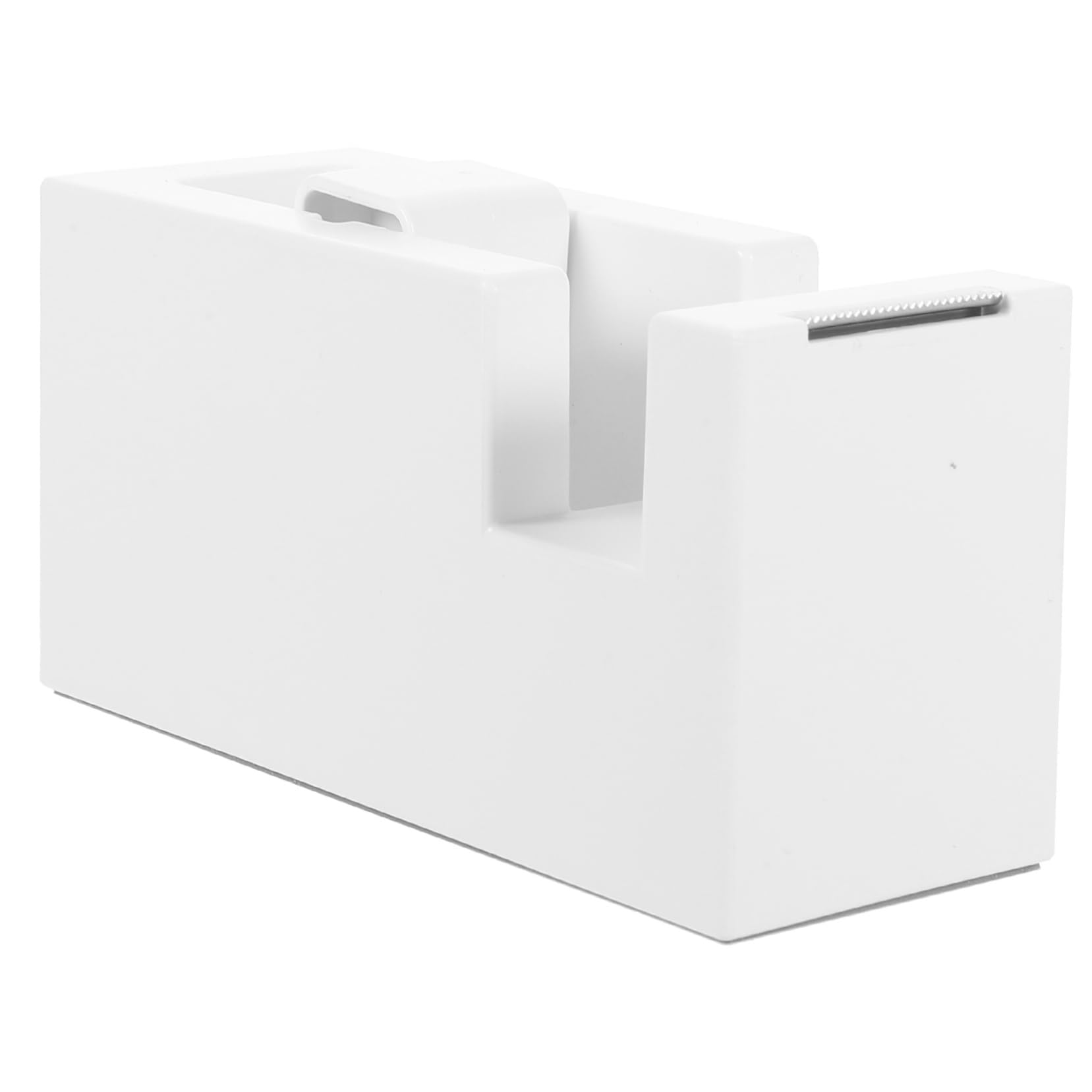 OSALADI 3 Pezzi distributore di nastro Titolare scrivania porta nastro mini Cutter distributore di nastri portatili distributori a nastro distributore a nastro addominali bianca
