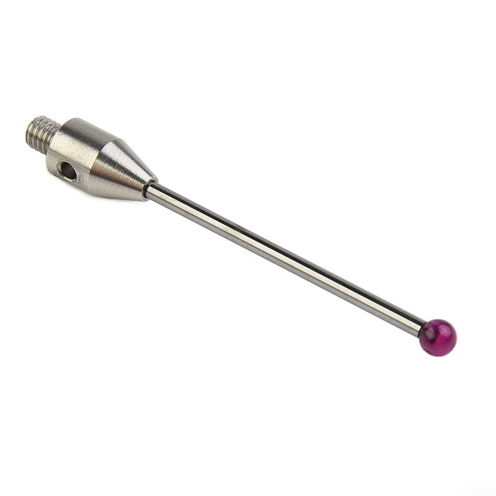 Stylet à sonde tactile fiable avec une boule en rubis robuste et un filetage de 4 mm de taille pratique pour les applications CMM