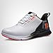 FootJoy Men's FJ Fuel Previous Season Style Golf Shoe, White/Black/Coral, 10.5