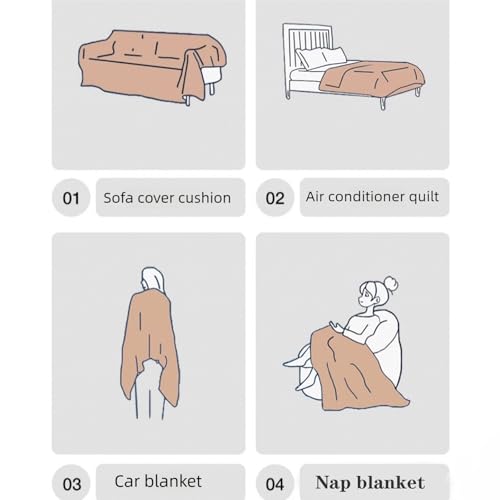 Housse de canapé en chenille réversible de qualité supérieure et lavable - 6