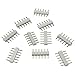 Produktbild 10x RGBW CCT LED Steckbrücke 6 Pin Steckverbinder 15x3mm Adapter Kupplung
