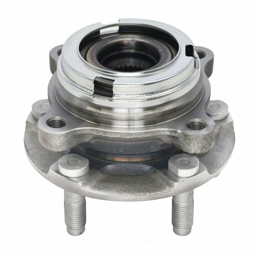 Image of Detroit Axle - 2pc Front Wheel Bearing Hubs for 2015-2021 Nissan GT-R Wheel Bearing and Hubs Assembly 2016 2017 2018 2019 2020 Replacement Pair Hubs