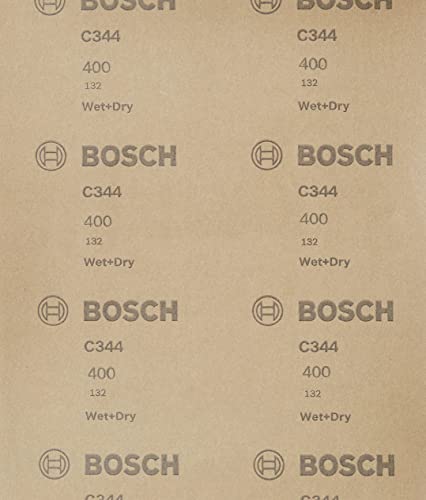 Image of Bosch Professional Hand Sanding Sheet For Automotive, 230 X 280 mm Grit 400, Pack Of 100