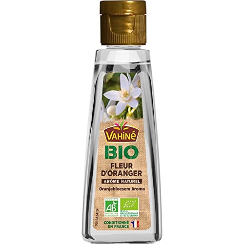 Arome Flor Naranja Orgánica 50 ml – Sabor natural y orgánico para refinar tus recetas – Vahiné – Pack de 3