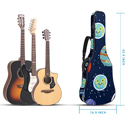 Housse imperméable pour guitare acoustique avec double bandoulière et poche en bois coloré, Multicolore 07, 42.9×16.9×4… - Les Beatles, Paul McCartney, John Lennon, RIngo Starr, George Harrison Housse imperméable pour guitare acoustique avec double bandoulière et poche en bois coloré, Multicolore 07, 42.9x16.9x4… – Image 6