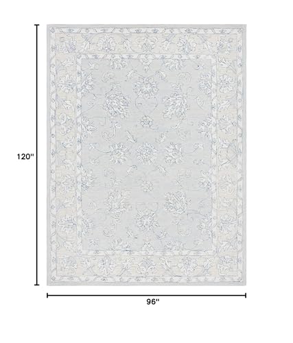 Tapete Safavieh 8x10 Rectangular Azul y Beige miniatura 2