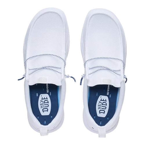 Image of HEYDUDE Men's Wally Hey2O Mesh Slip On Shoes | Lightweight Comfort for Beach Days, Travel and Everyday Wear