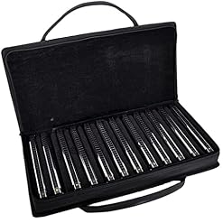 Harmonica, Ensemble Accords À 24 Trous, 12 Cadeaux De Performance Professionnelle pour Adultes Débutants À Ton Complet… - Les Beatles, Paul McCartney, John Lennon, RIngo Starr, George Harrison