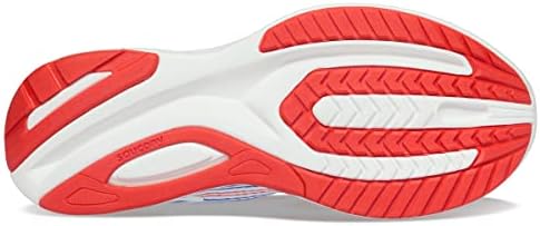 Saucony Women's Guide 15 Sneaker, White/Red/Blue, 7 | Image 1