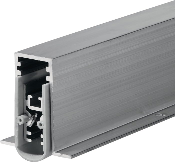 Uszczelka do drzwi EllenMatic Soundproof Omega 1 szt. dł. 1208 mm szer. 15 mm aluminium srebrna